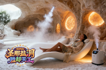 有的温度的仿真洞穴盐疗屋空间才是受欢迎的