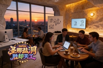 在浙江舟山盐疗屋咖啡厅共同度过美好的休闲时光