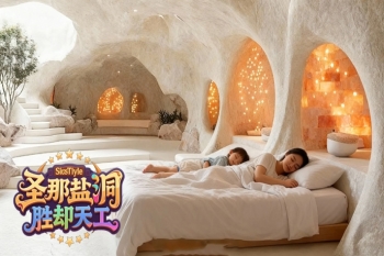 武汉喜马拉雅盐疗房功能区布局和设施布置