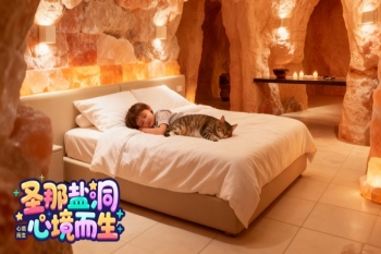 满分设计儿童洞穴盐疗屋 孩子喜欢家长放心的儿童房