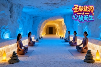 重庆棱角分明造型线条流畅的盐疗房禅室制作