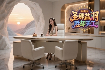 河南绿地国际优质室内盐洞办公区造景制作