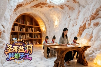 广州全年龄友好盐疗房读书室一站式畅玩