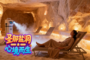 白纱一拉 沈阳盐疗房呼吸理疗瞬间提升空间感