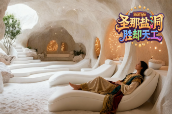 福建仿真山洞盐疗房酒店制作越简单越是z愈人心