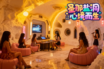 重庆盐疗屋歌厅是现代时髦的养生休闲空间