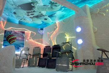 哈尔滨洞穴盐疗房造型灵趣活泼 设计感十足